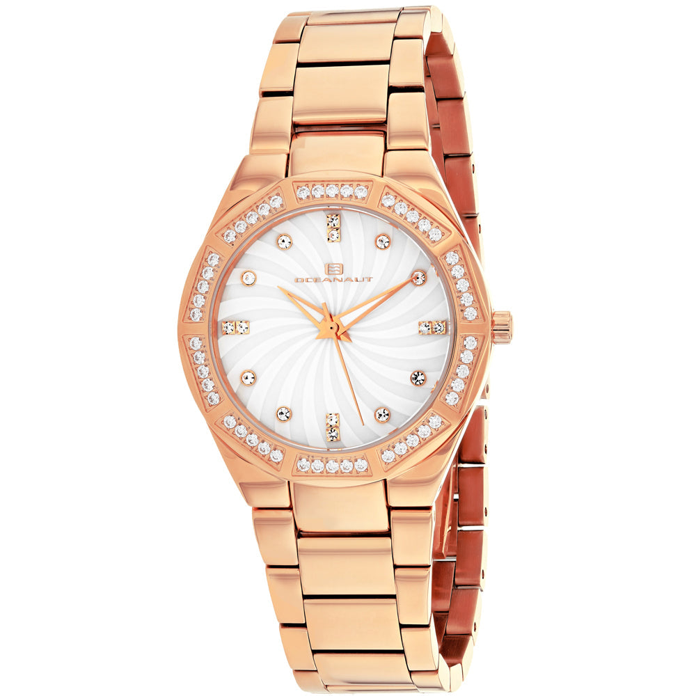 Oceanaut Women's Athena White mother of pearl Round 35mm