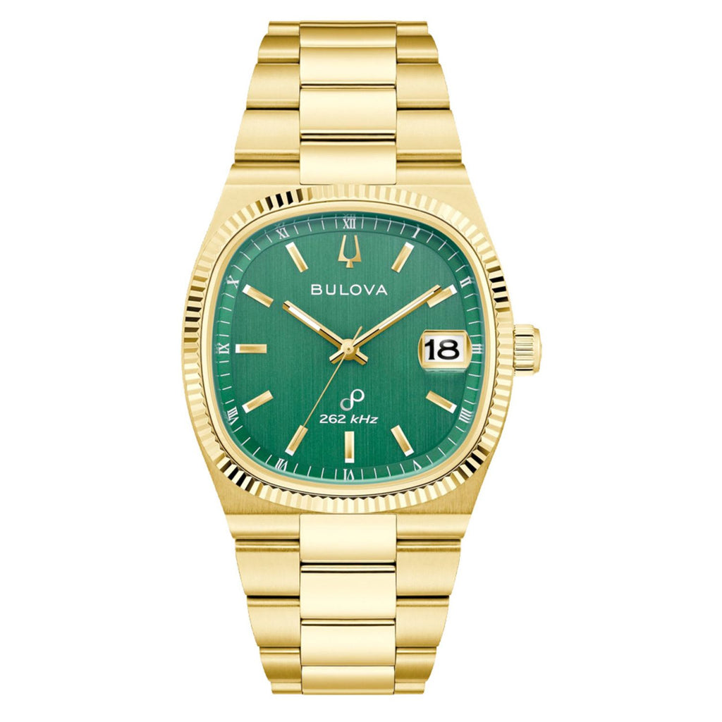 Bulova Men's Seville Green Dial Watch