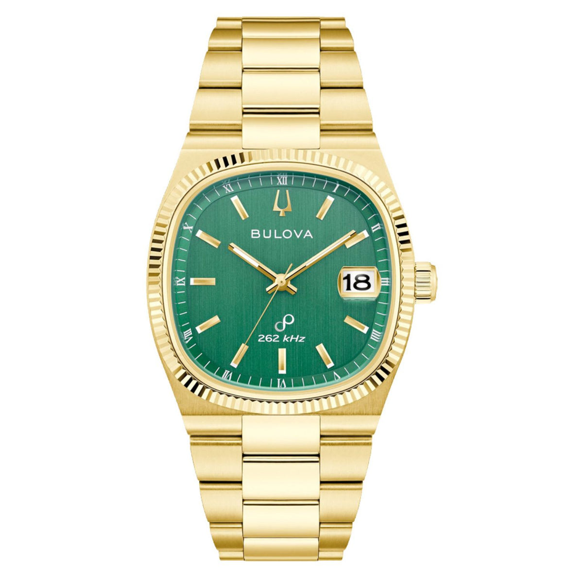 Bulova Men's Seville Green Dial Watch