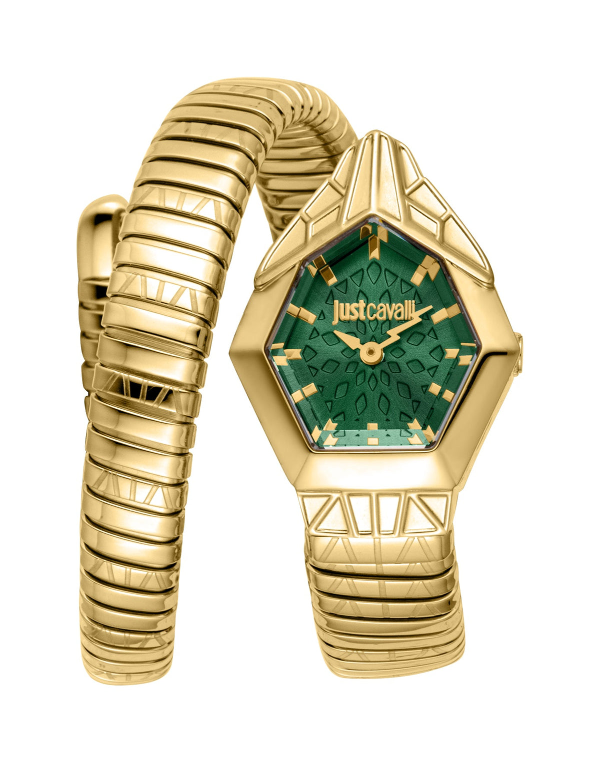 Just Cavalli Women's Snake 316L Stainless Steel Watch