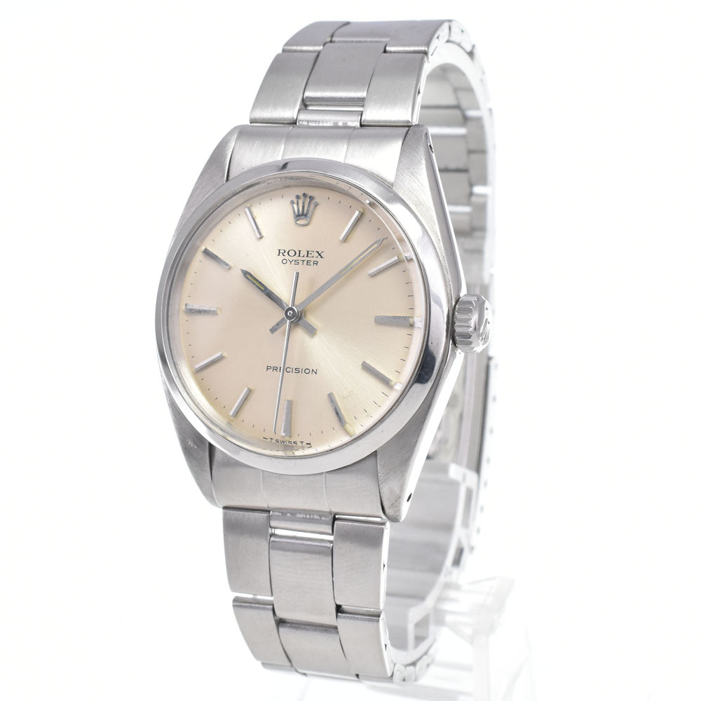 Rolex Oyster Precision Steel Watch (Pre-Owned)