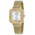Mathey Tissot Women's Gemina Silver Dial Watch