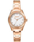 EVERYDAY Chambers Glitz Silver Dial Rose Gold Women's Watch