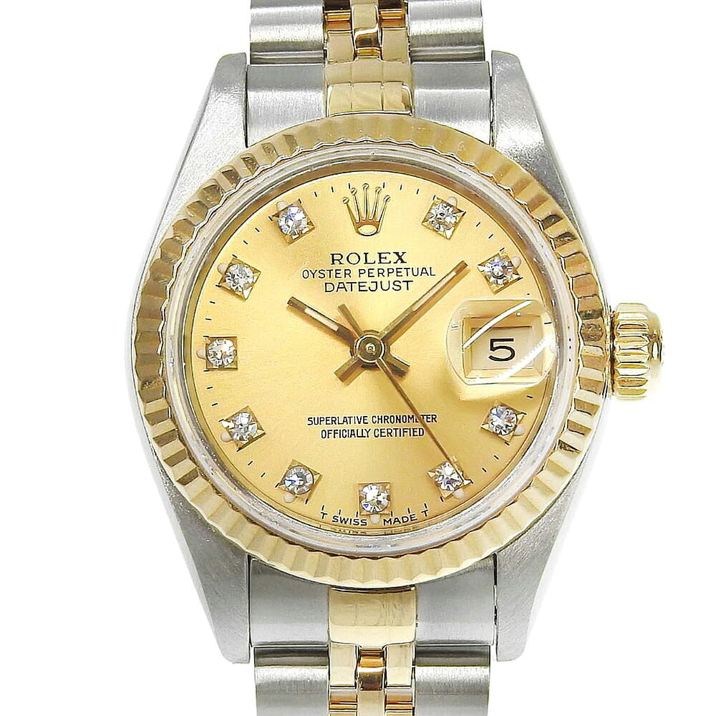 Rolex Stainless Steel yellow gold (18K) Wristwatch (Pre-Owned)
