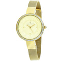 Christian Van Sant Women's Reign Gold tone Round 32mm