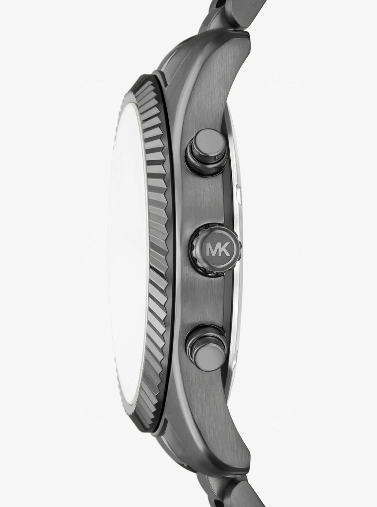 Oversized Lexington Gunmetal-Tone Watch