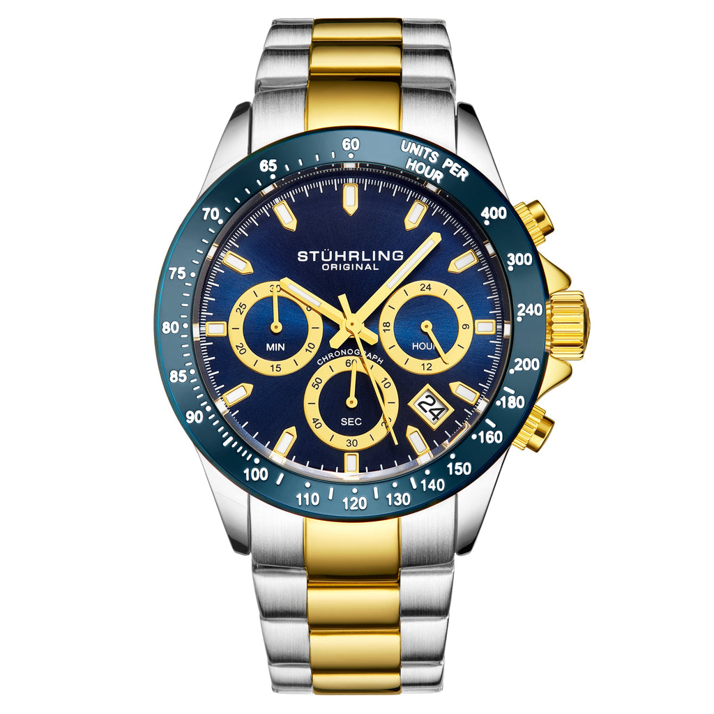 Men's Quartz Chronograph Date Watch