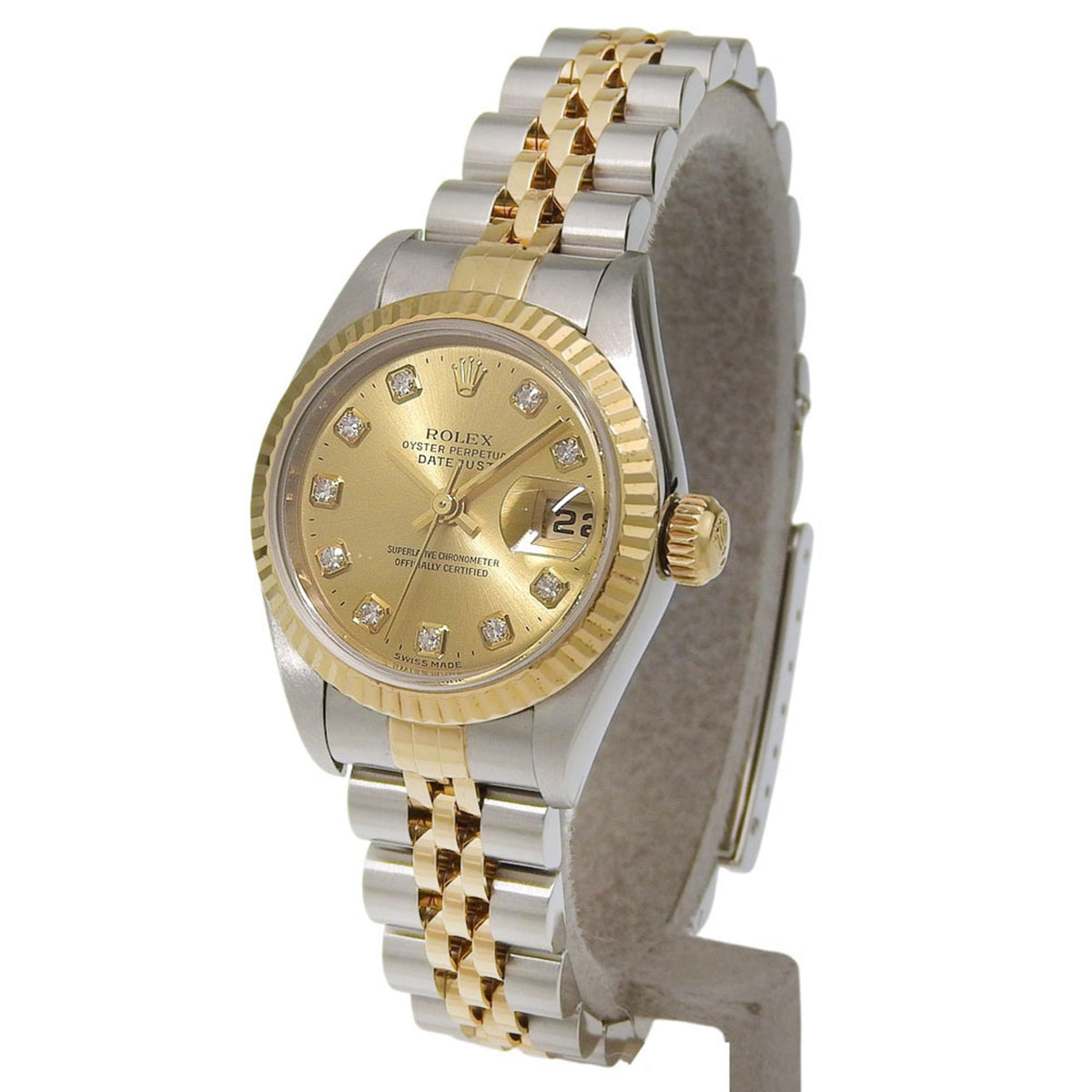 Rolex Stainless Steel yellow gold (18K) Wristwatch (Pre-Owned)