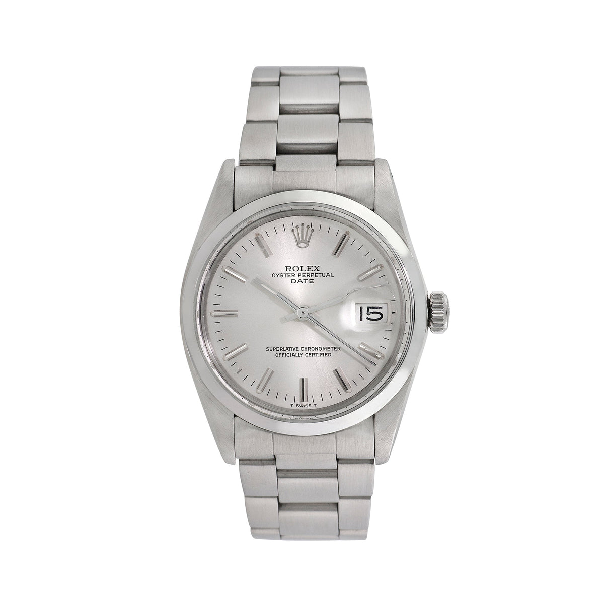 Pre-owned Rolex Men's Date
