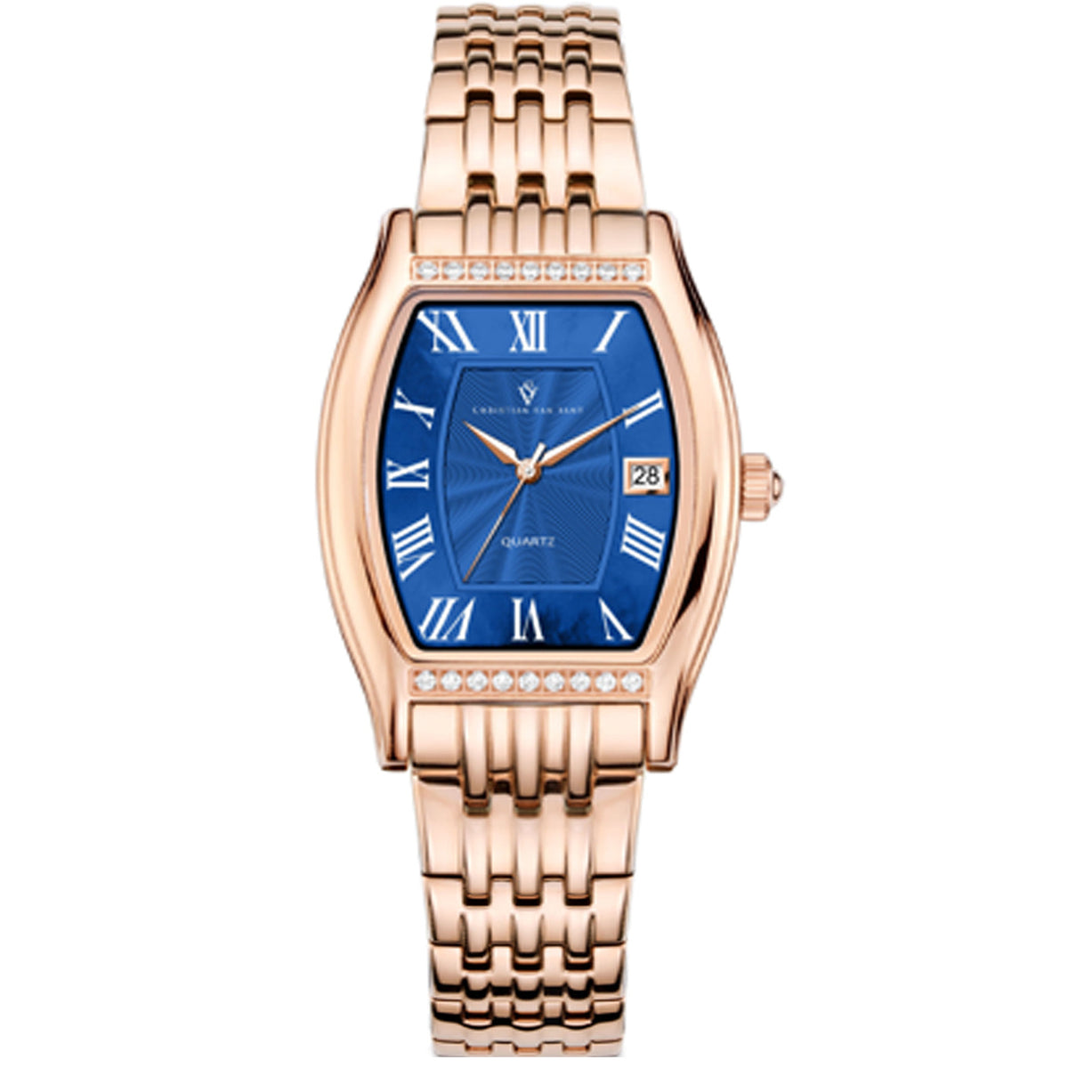 Christian Van Sant Women's Gemma Blue Dial Watch
