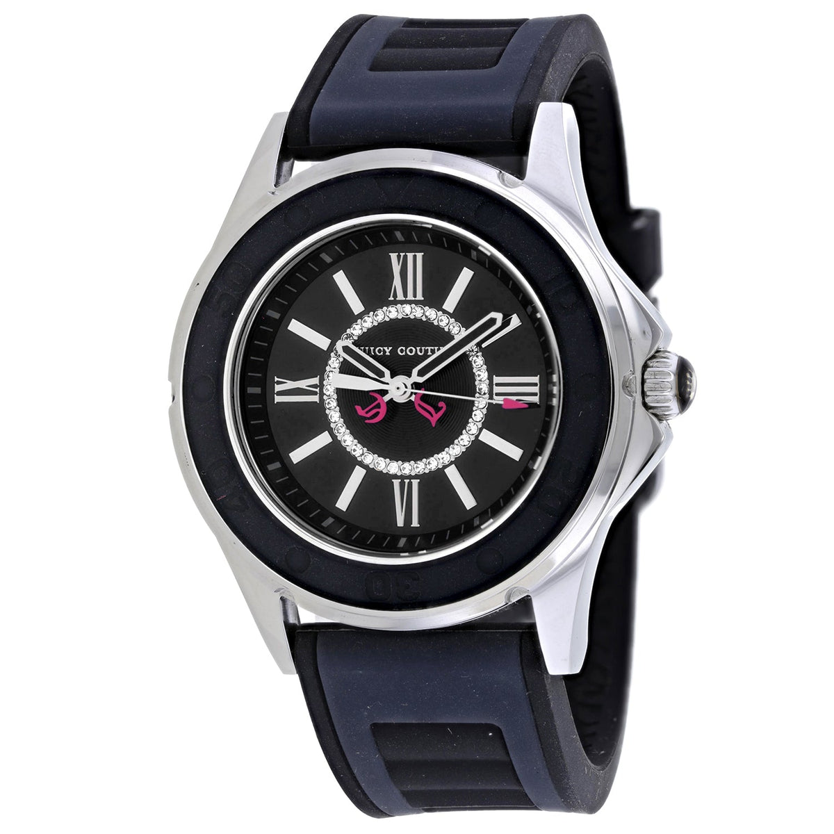 Juicy Couture Women's Rich Girl Black Dial Watch