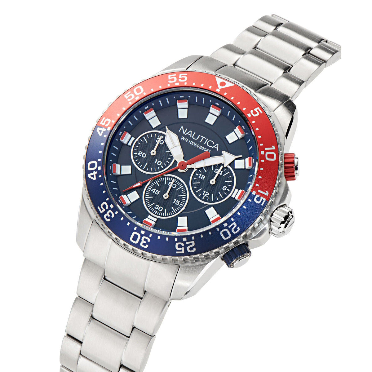 Nautica Nautica One Chronograph Stainless Steel Watch