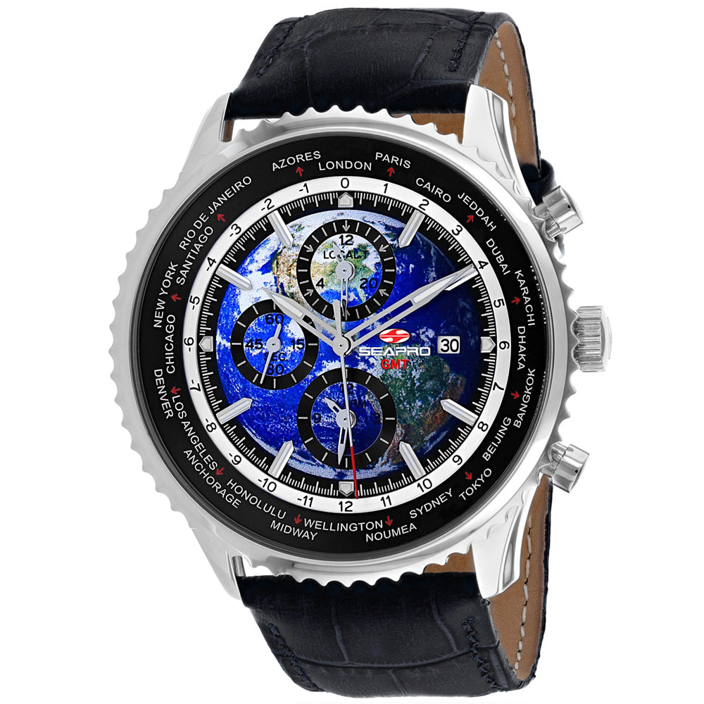 Seapro Men's Blue dial Watch