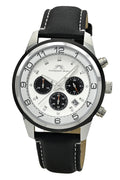 Porsamo Bleu Men's Arthur Genuine Leather Band Watch 1093AARL