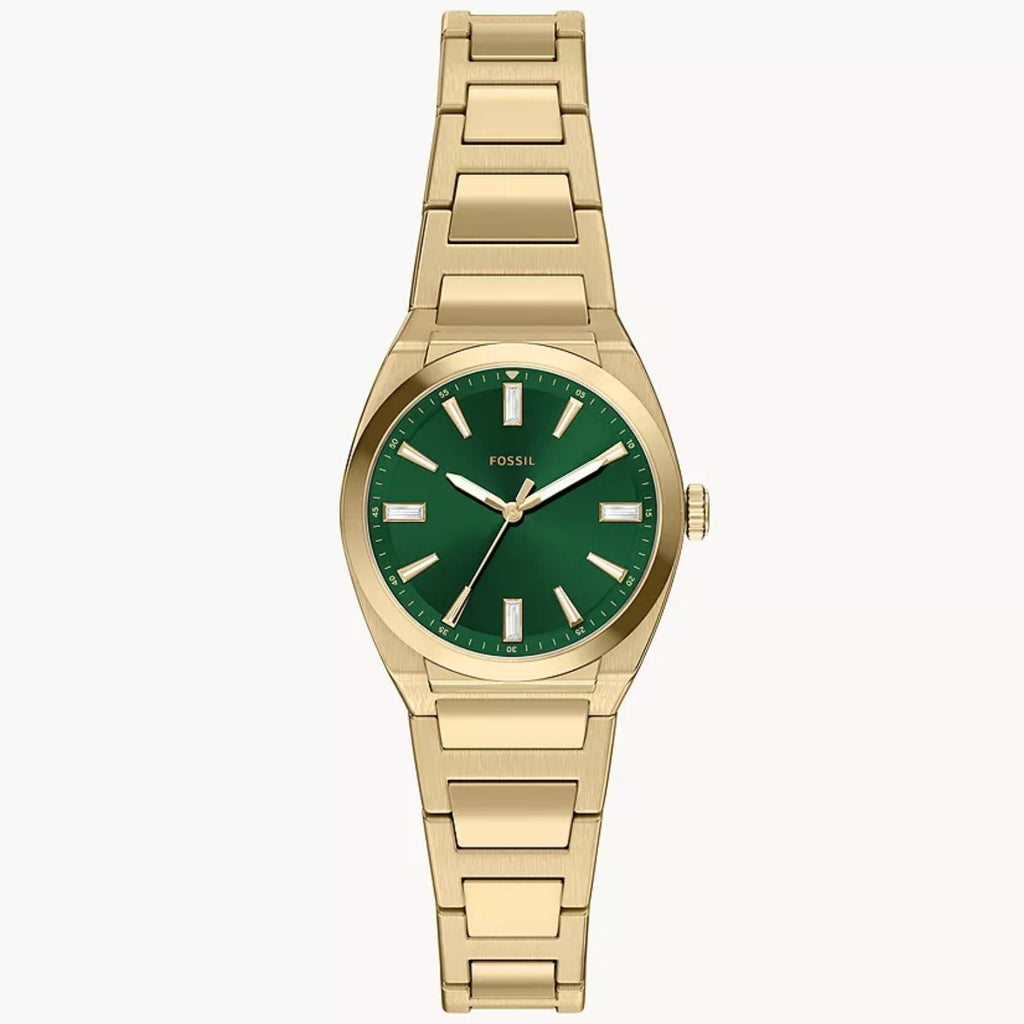 Fossil Women's Everett Green Dial Watch