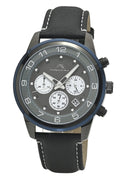 Porsamo Bleu Men's Arthur Genuine Leather Band Watch 1093BARL