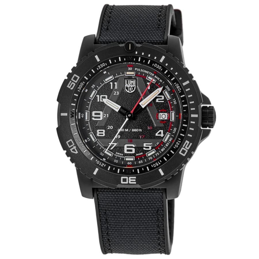 Luminox Ice-Sar Arctic 45mm Black Dial Rubber & Fabric Strap Men's Watch XL.1081