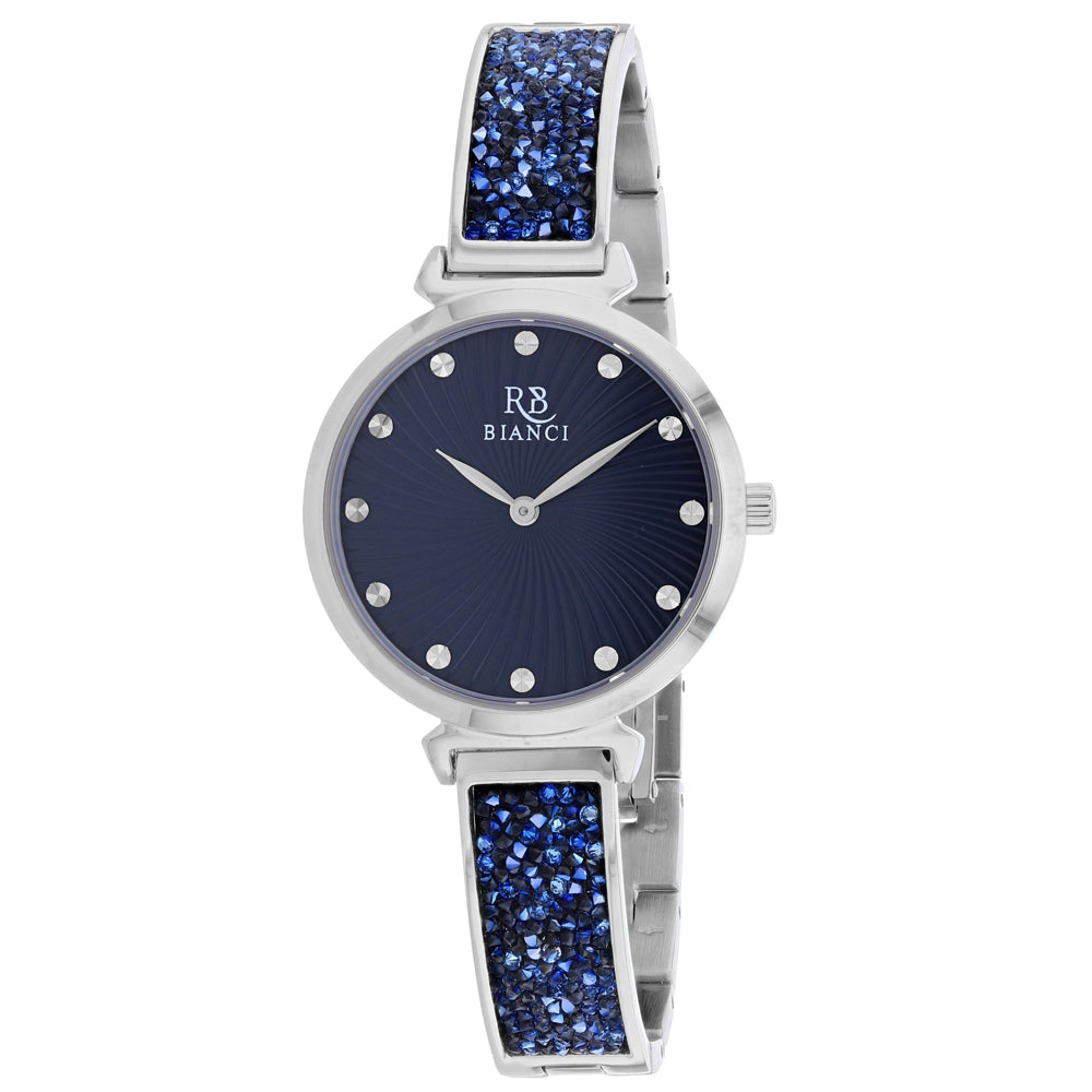 Roberto Bianci Women's Billare Blue Round 34mm