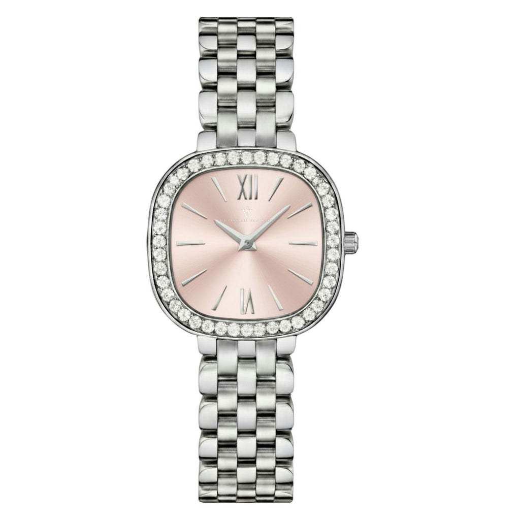 Christian Van Sant Women's Rivoli Rose gold Square 24mm