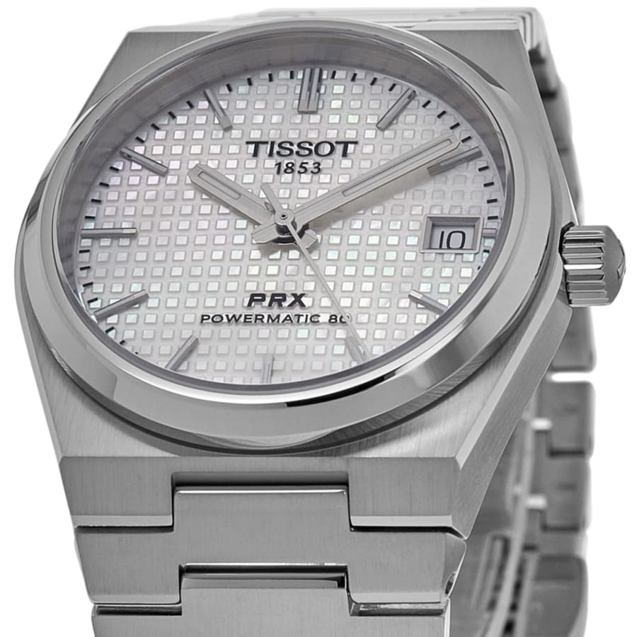 Tissot PRX Powermatic 80 Automatic White Dial Stainless Steel Women's Watch T137.207.11.111.00