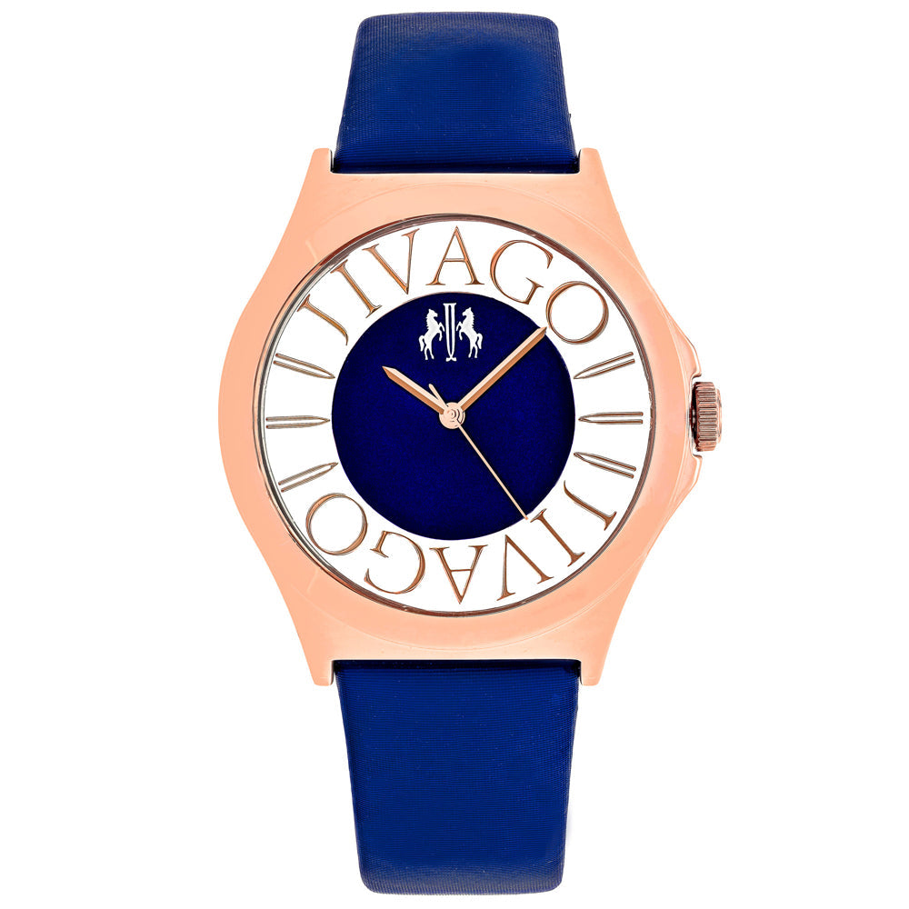 Jivago Women's Blue dial Watch