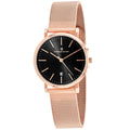 Christian Van Sant Women's Paradigm Black Round 32mm