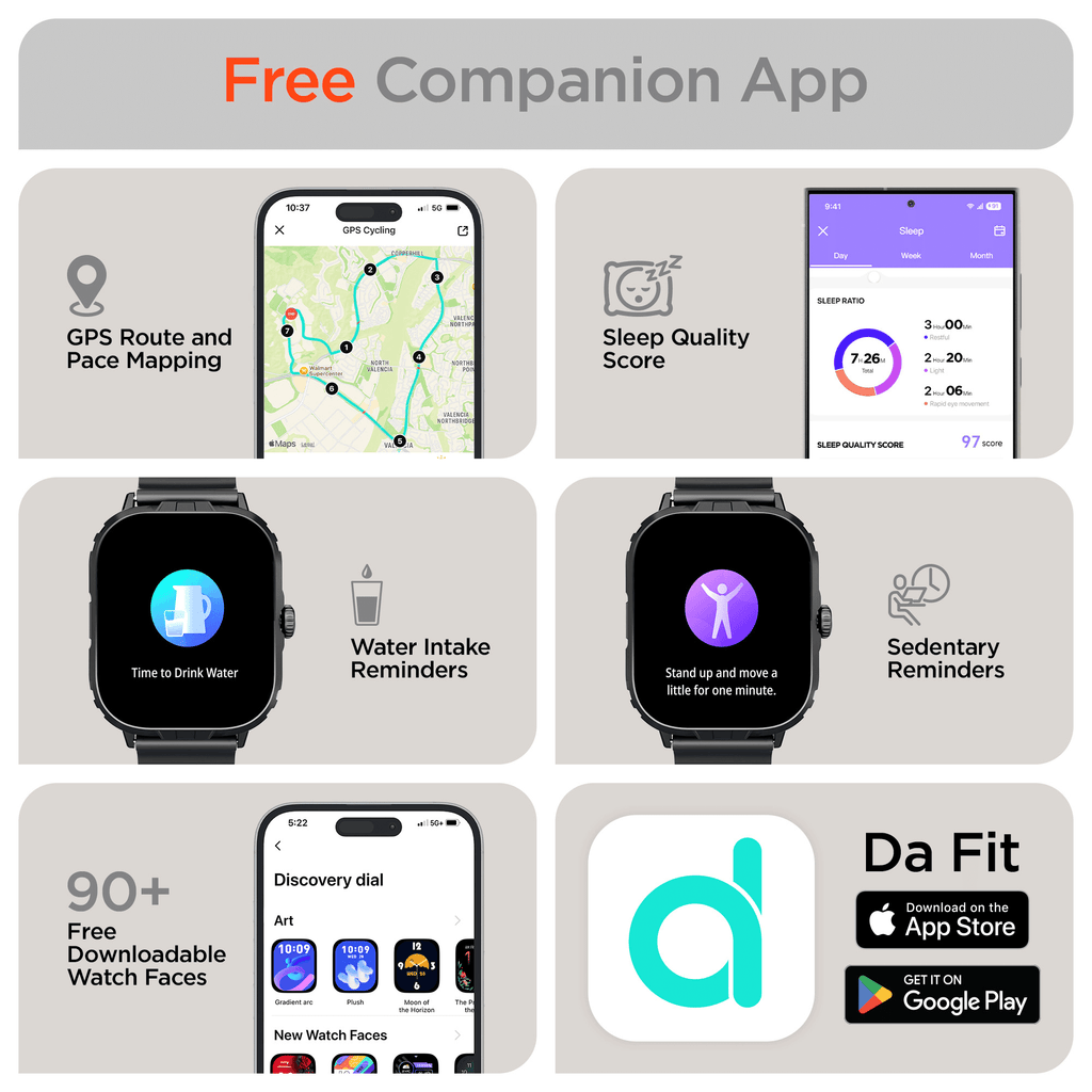 FIT X2 Smartwatch and Fitness Tracker