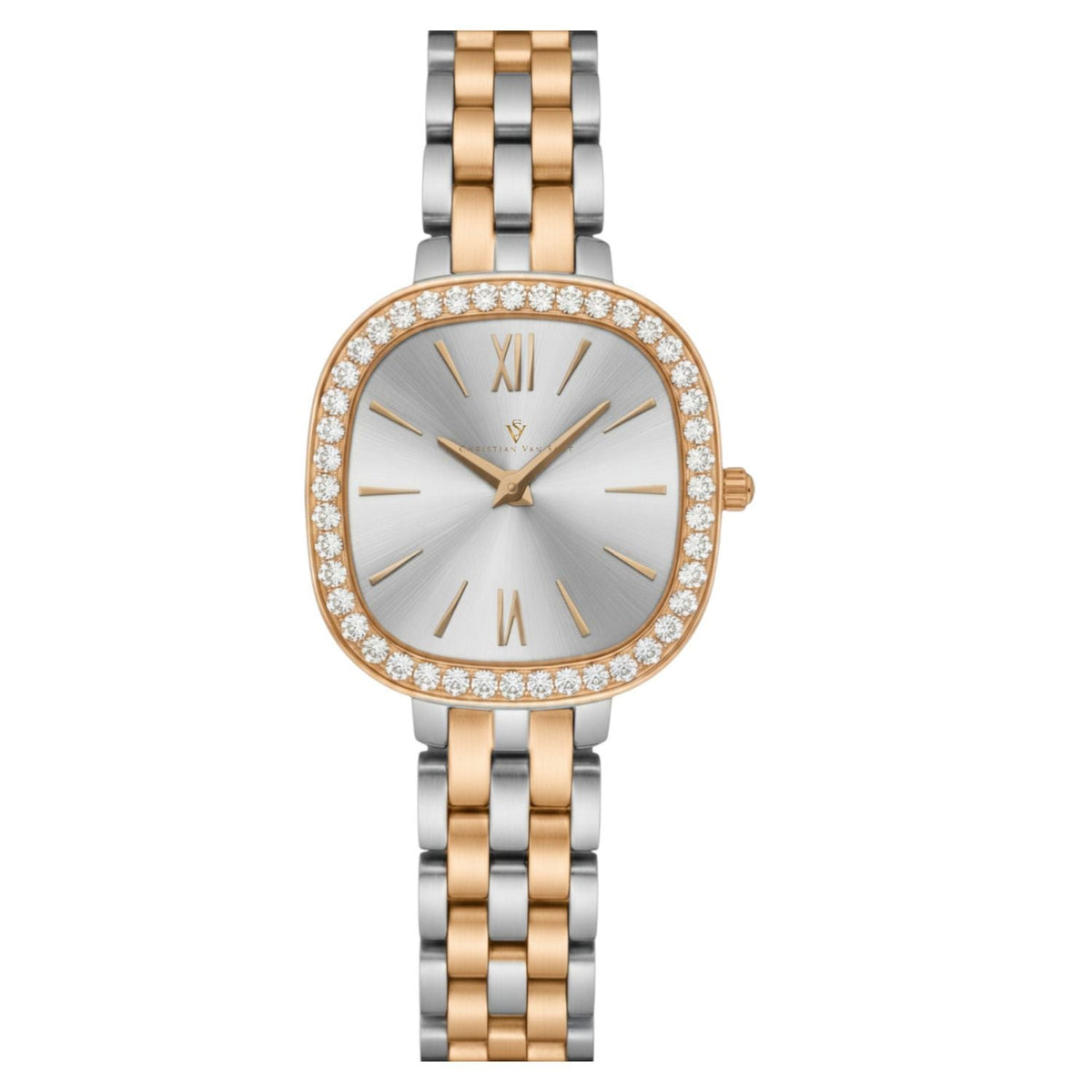 Christian Van Sant Women's Rivoli Silver Dial Watch