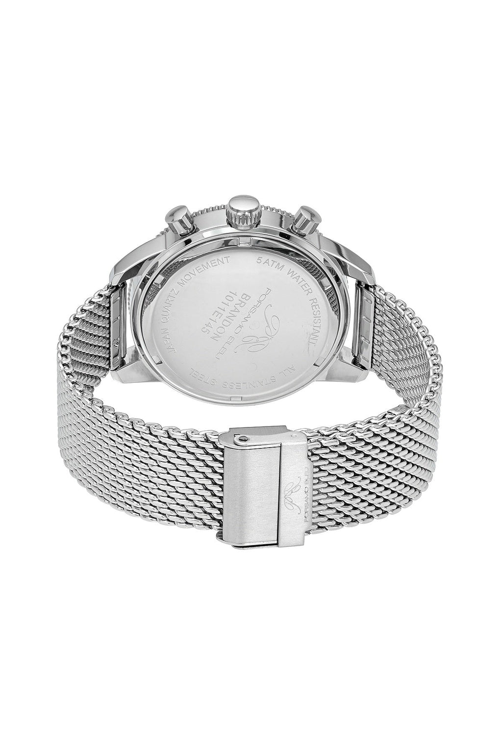 Porsamo Bleu Men's Brandon Stainless Steel Watch 1011EBRS