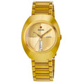 Rado DiaStar Original Automatic Yellow Gold Tone Dial PVD Steel Men's Watch R12161253