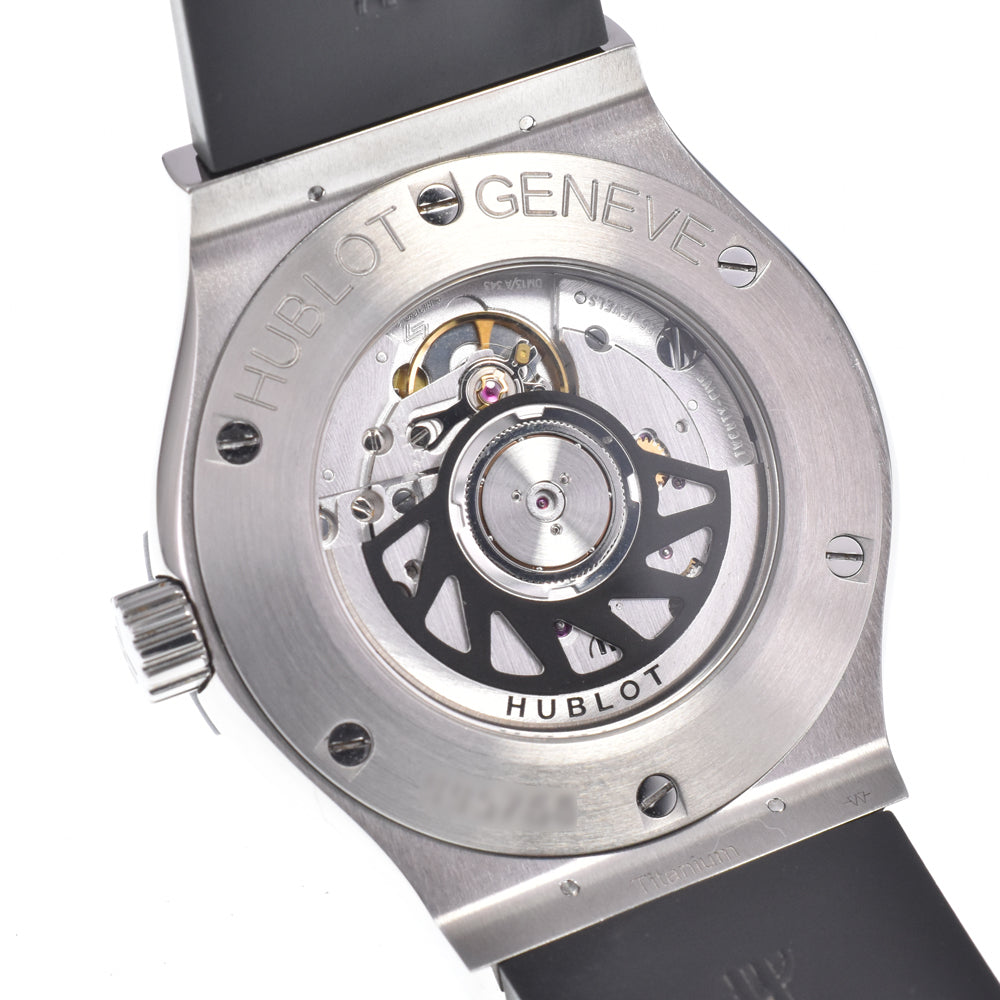 Hublot Classic Fusion Magic Automatic Ceramic And Rubber Watch (Pre-Owned)