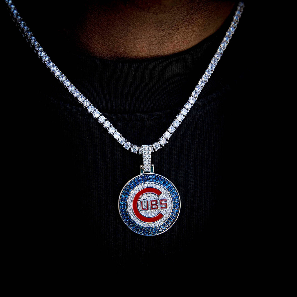 Chicago Cubs Official MLB Logo Pendant