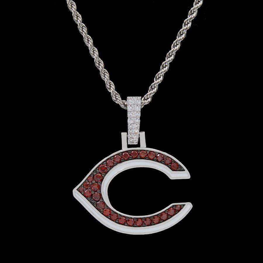 Cincinnati Reds Official MLB Logo Pendant