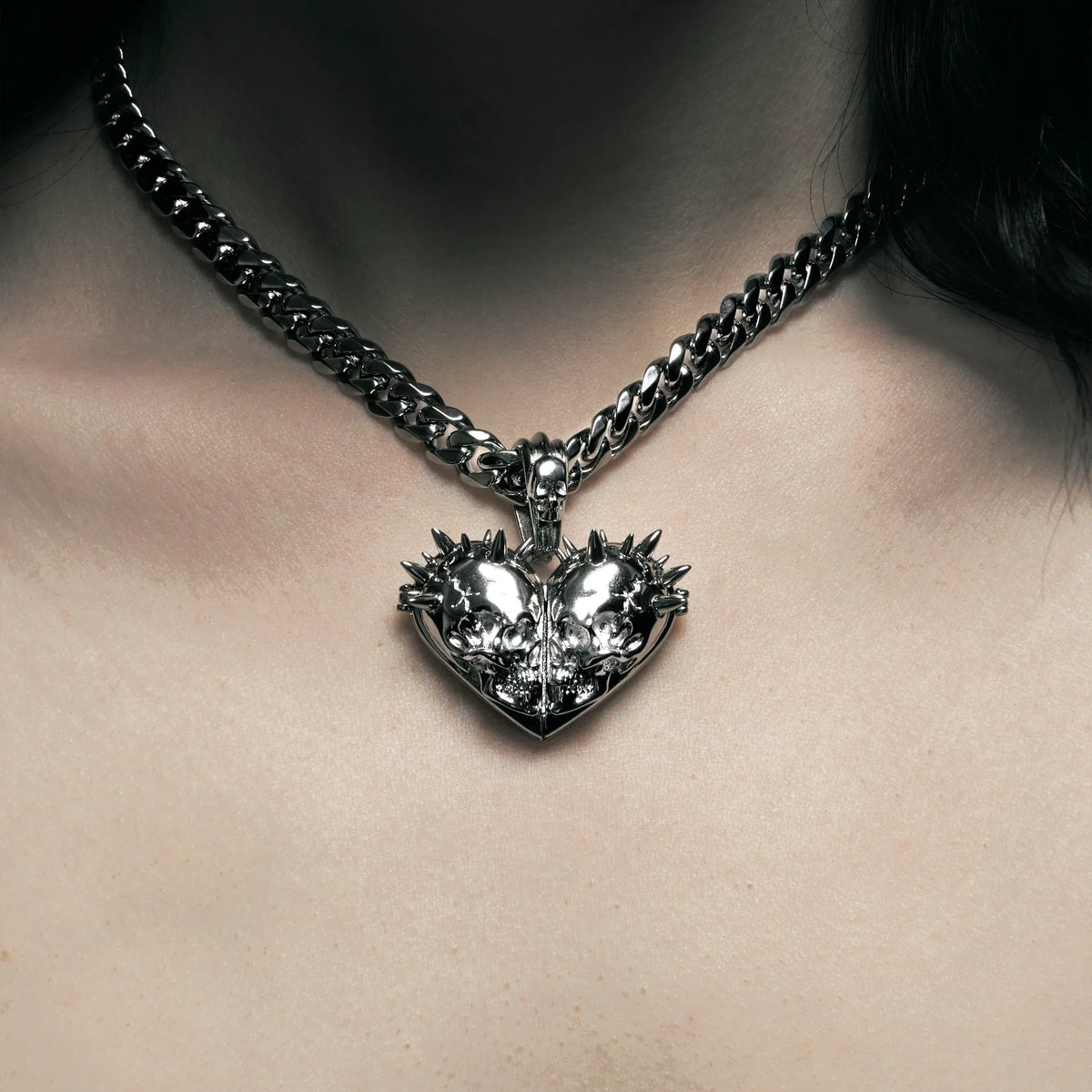 'TIL DEATH DO US PART' LOCKET PENDANT