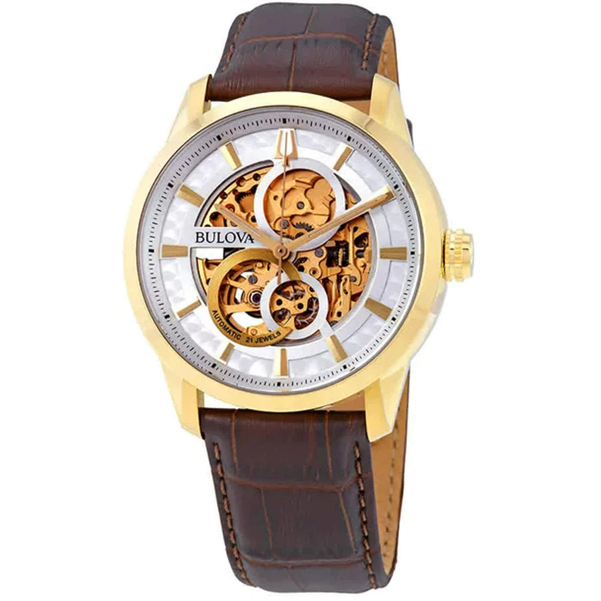 Bulova Men's Classic Gold Dial Watch