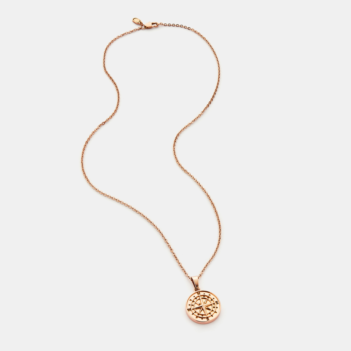 Compass Pendant (Rose Gold)