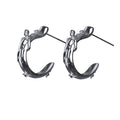 CONDEMNED OPEN HOOP EARRING