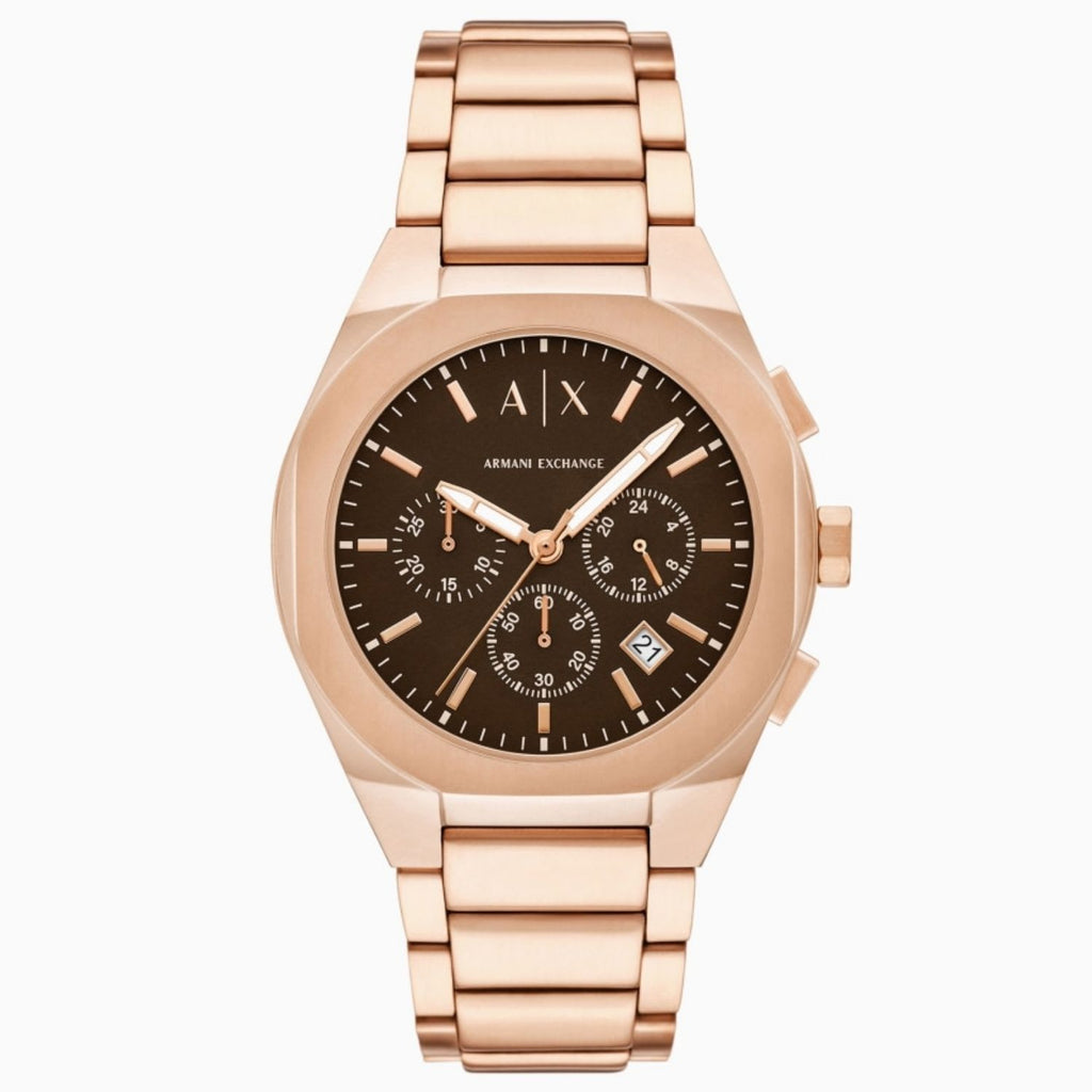 Armani Exchange Men's Sync Brown Dial Watch