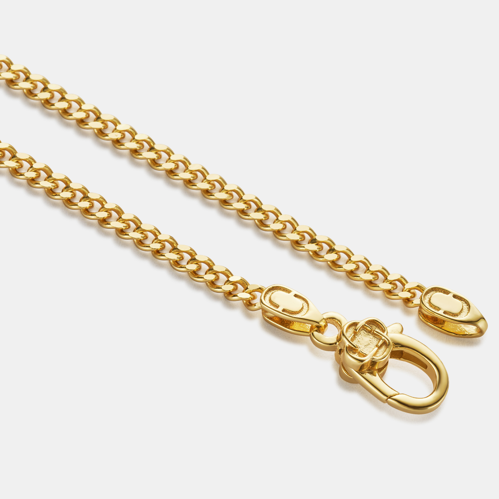 Cuban (18ct Gold) 2mm | Sterling Silver