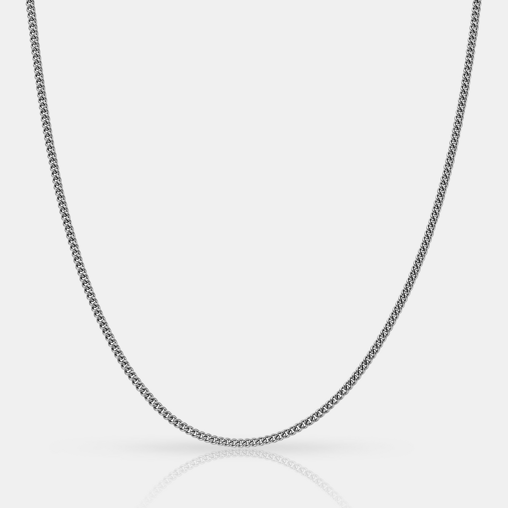 Cuban (Silver) 2mm
