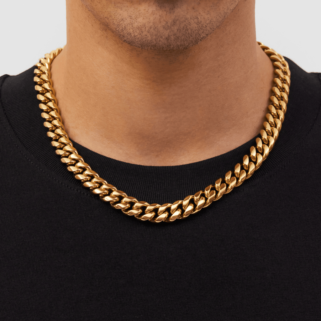 Cuban (Gold) 12mm