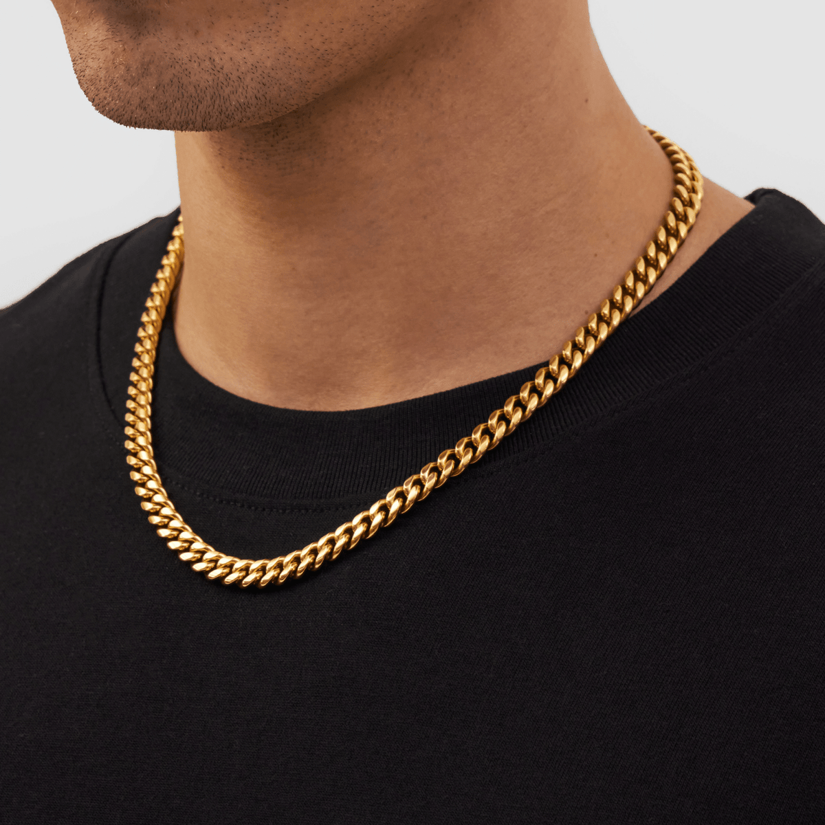 Cuban 8mm Set (Gold)