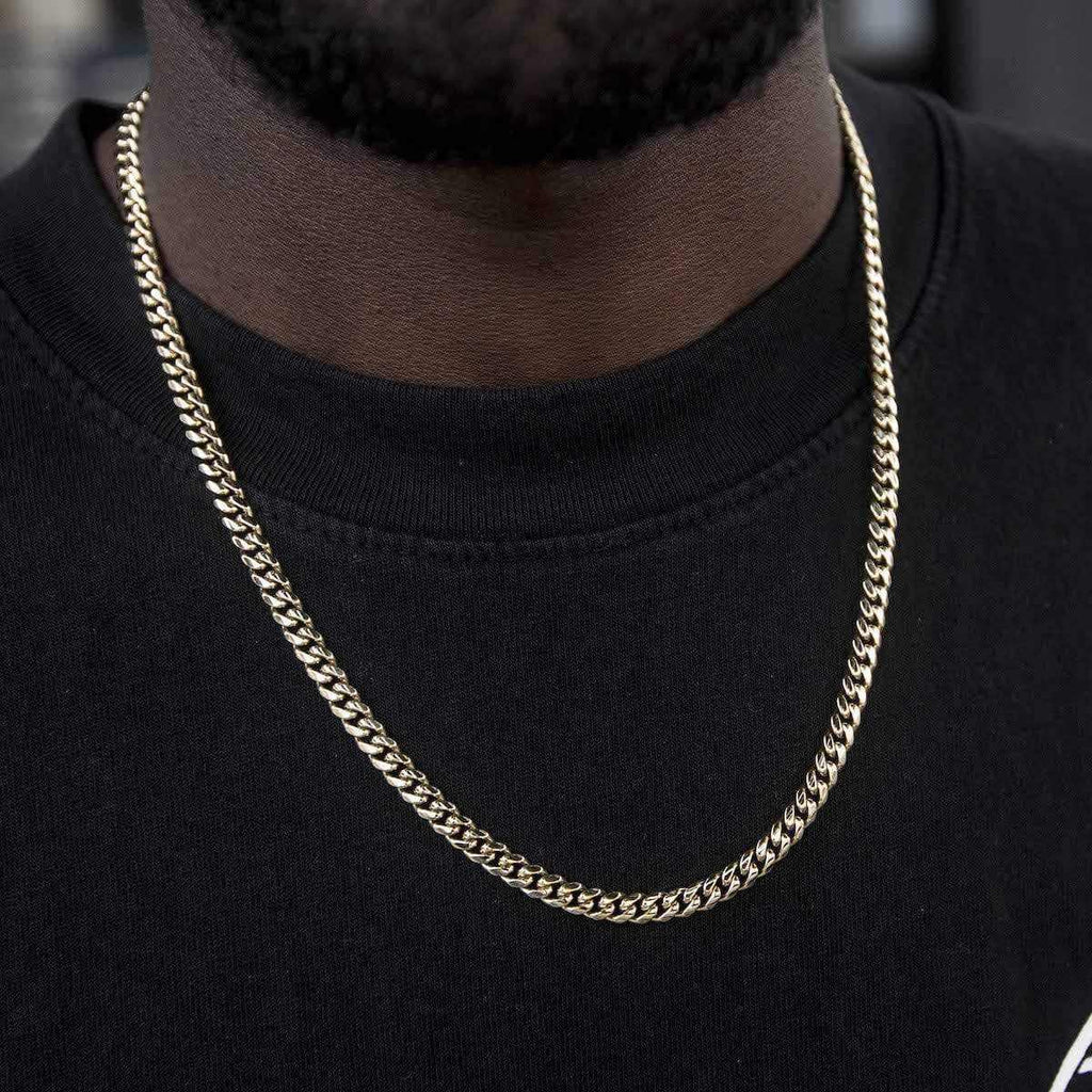 Miami Cuban Chain in Yellow Gold - 5mm