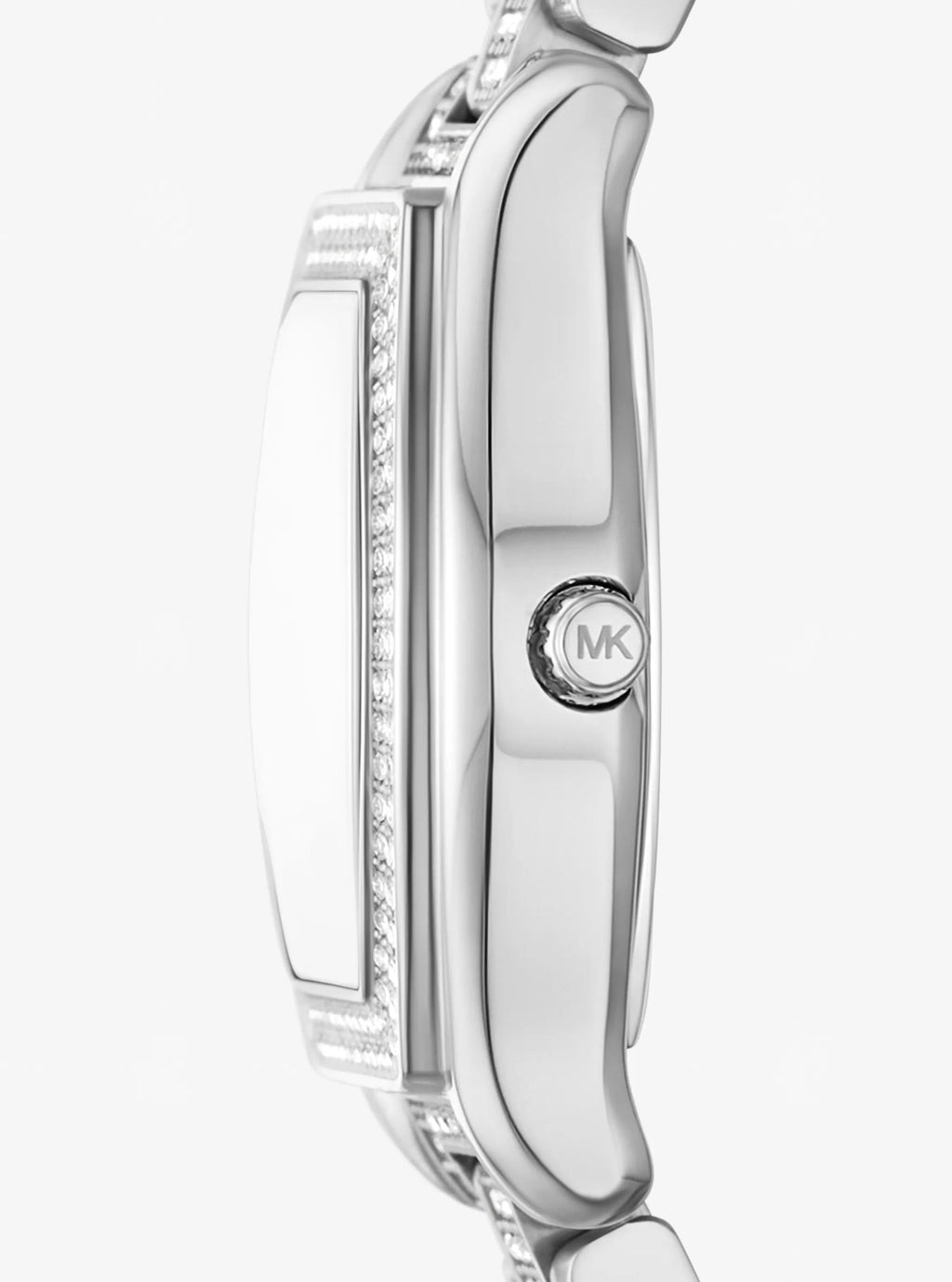Petite Chelsea Pavé Silver-Tone Watch