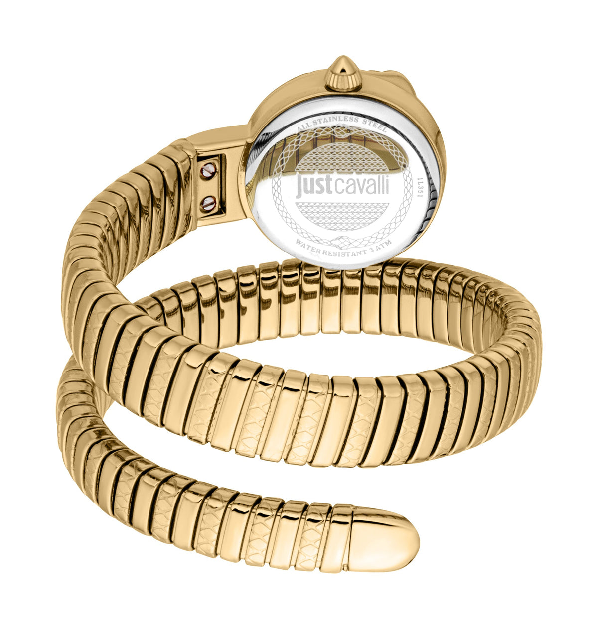 Just Cavalli Women's Snake 316L Stainless Steel Watch