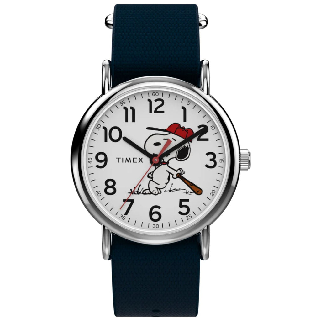 Timex Men's Peanuts White Dial Watch