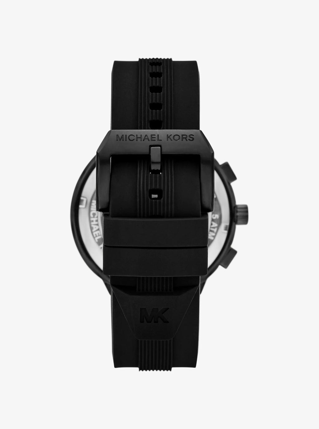 Oversized Billie Black-Tone and Silicone Watch