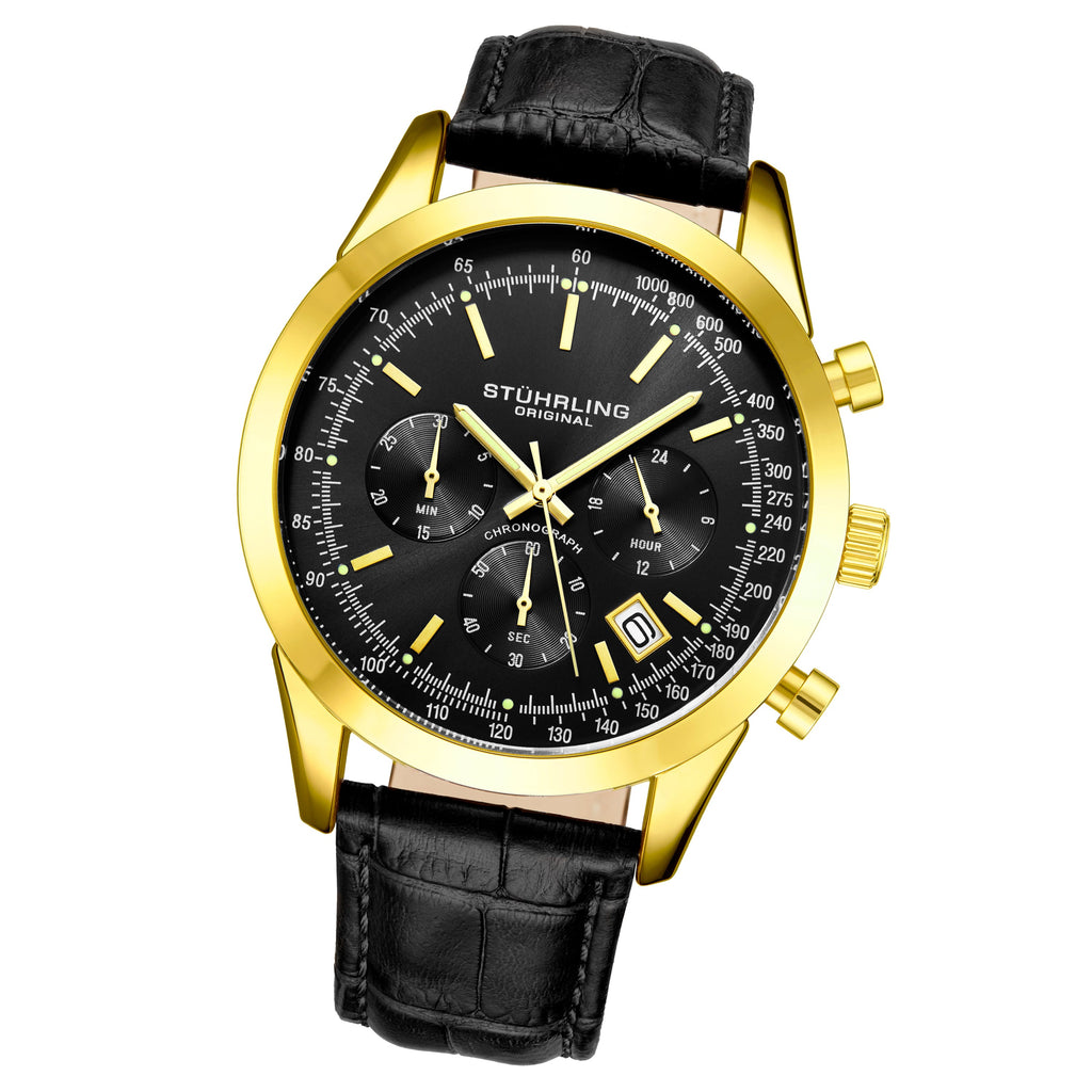 Rialto 3975L Quartz 44mm Chronograph