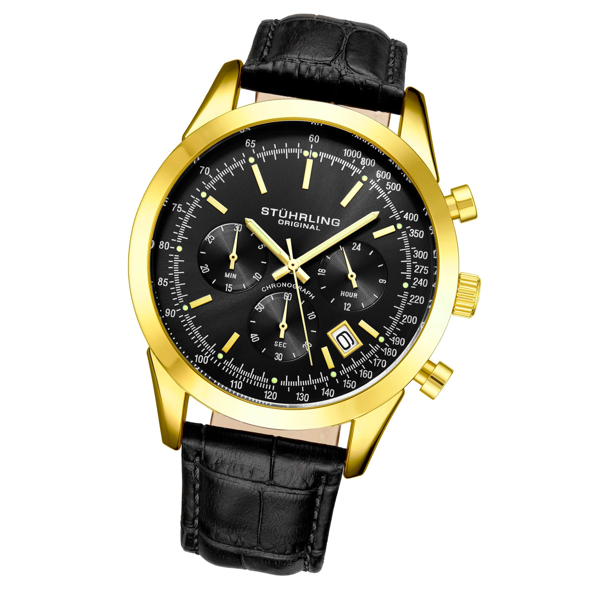 Rialto 3975L Quartz 44mm Chronograph