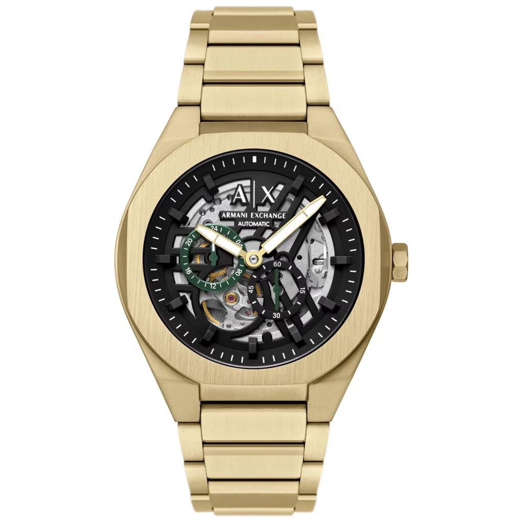 Armani Exchange Men's Sync Black Dial Watch